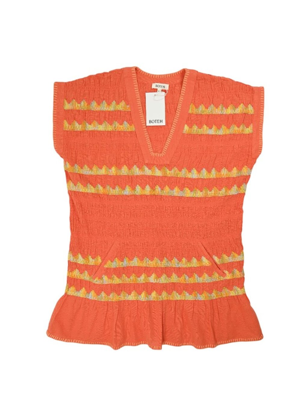 Boteh Hera Tunic in Terracotta